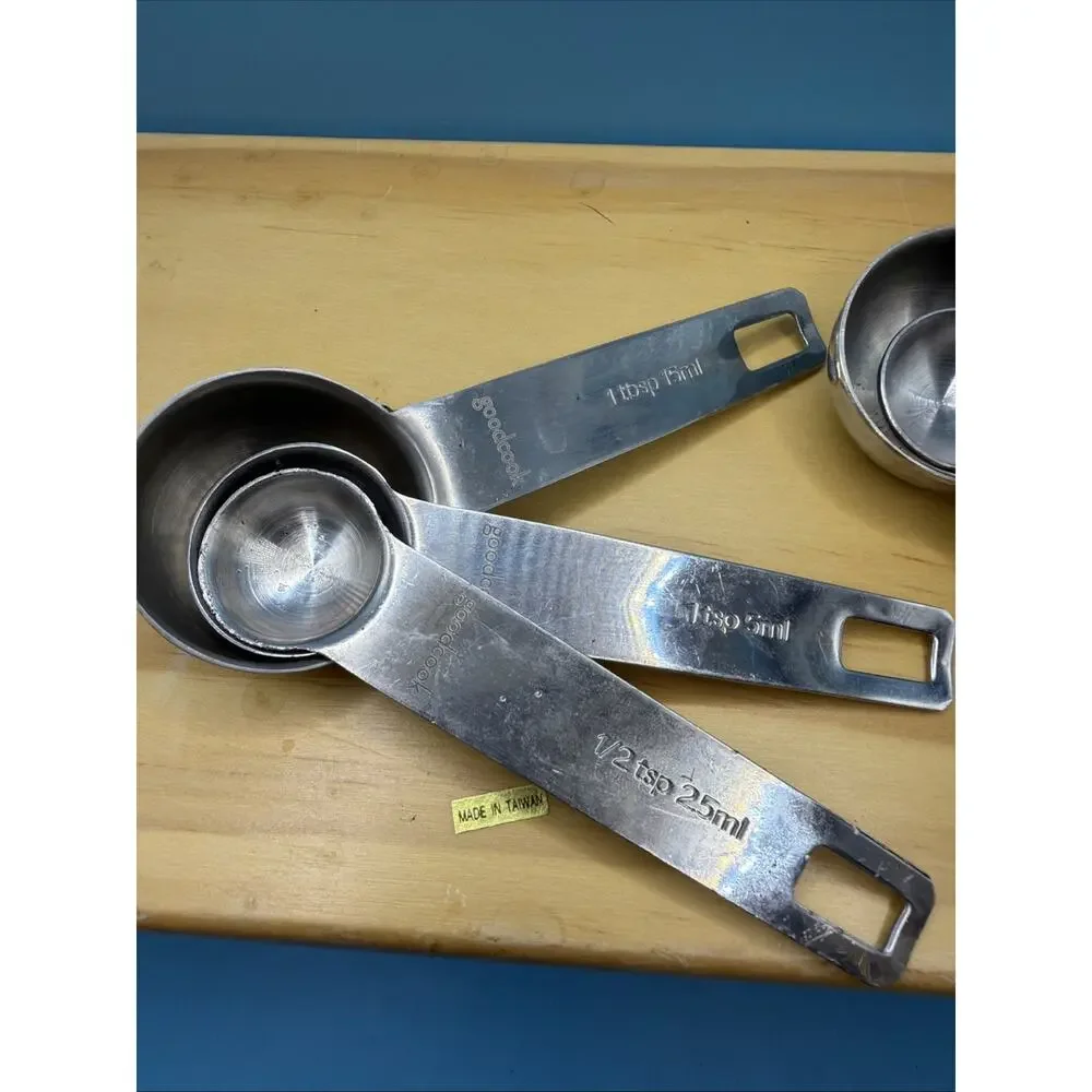 Good Cook Stainless Steel Measuring Spoons